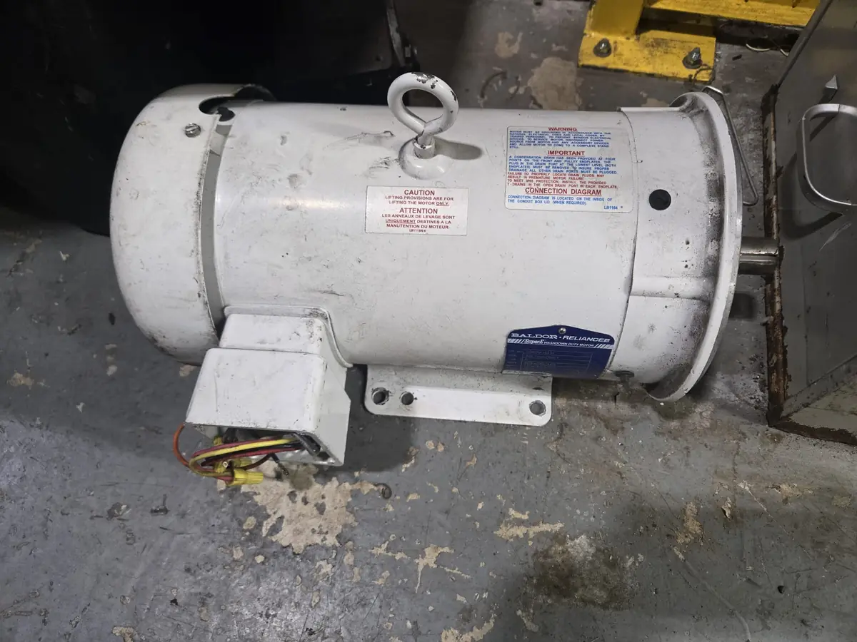 Baldor washdown-duty three-phase motor